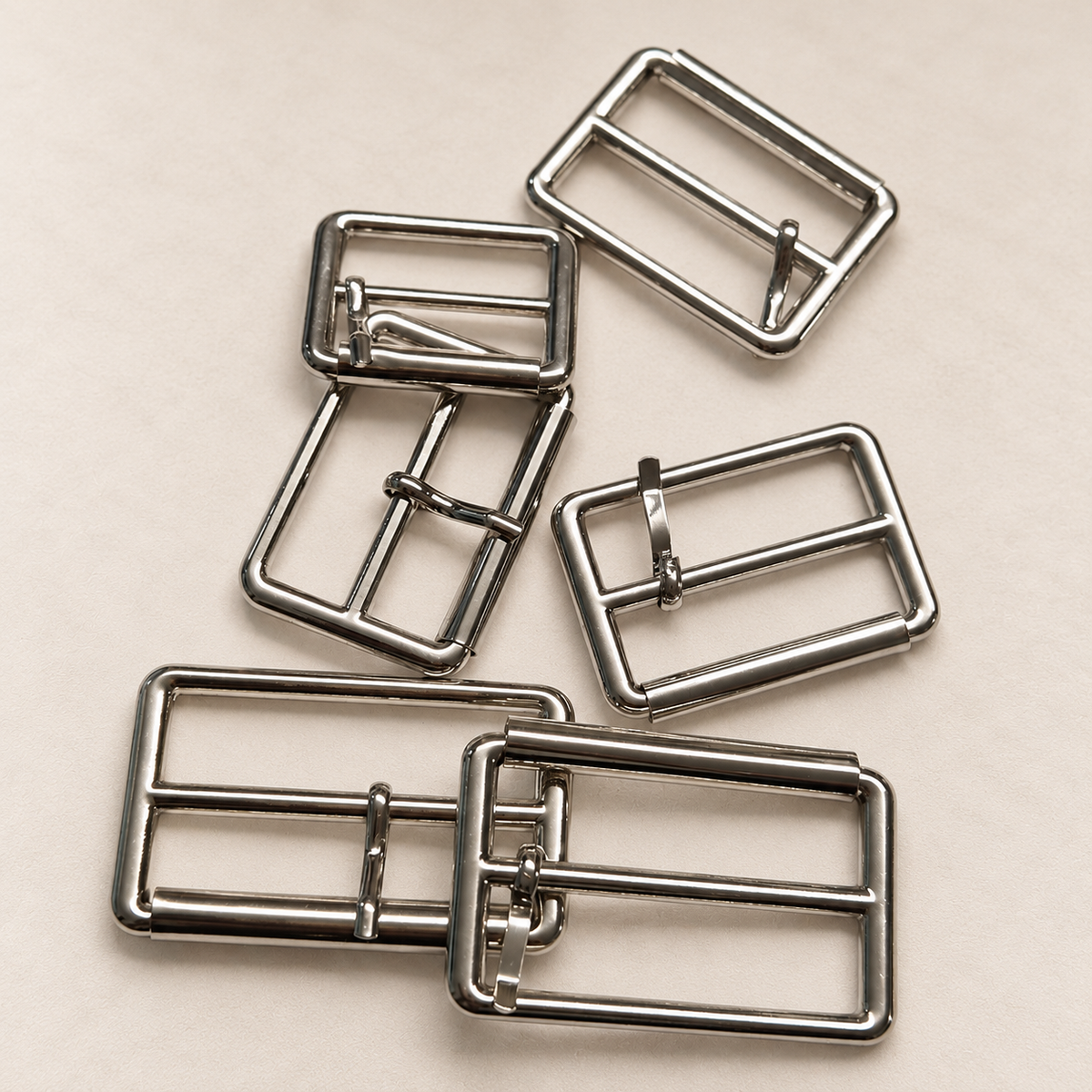 LT6836 Silver Roller Buckle