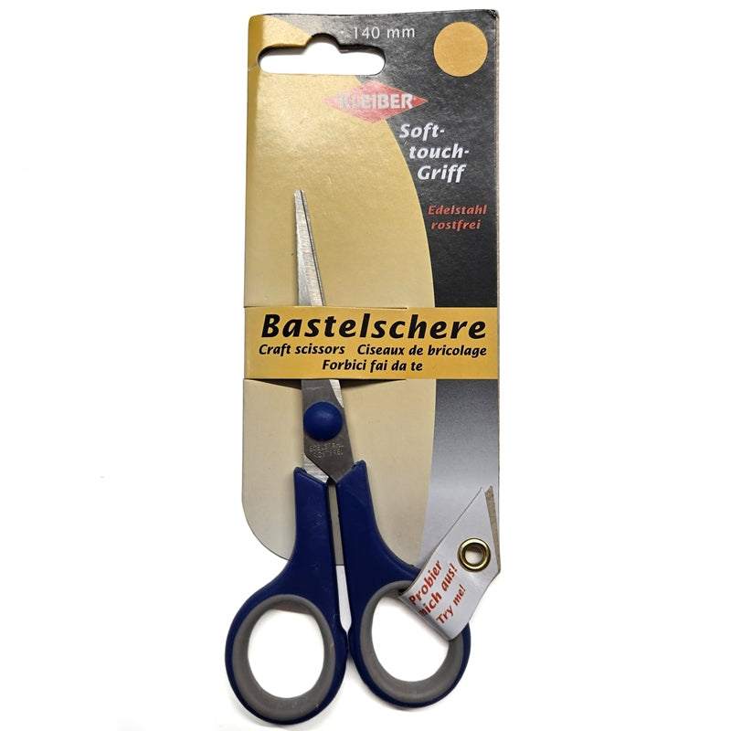 Kleiber 140mm Soft Touch Craft Scissors