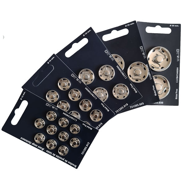 Brass Sew On Snaps