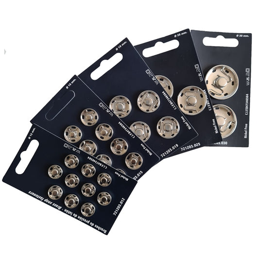 Brass Sew On Snaps