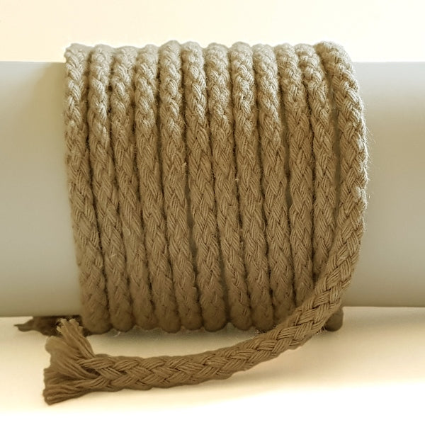 5mm Cotton Rounded Cord