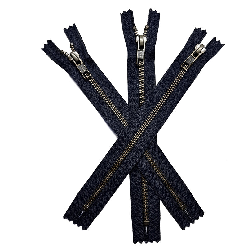 YKK No.5 Antique Brass