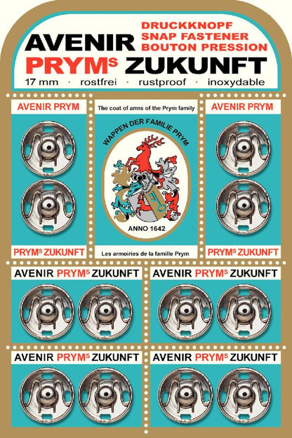 Prym 17mm Zukunft Snap Fasteners