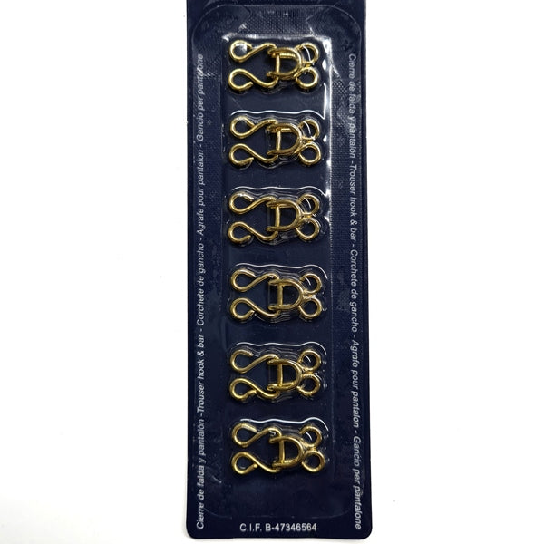 23mm Corset Hooks & Eyes