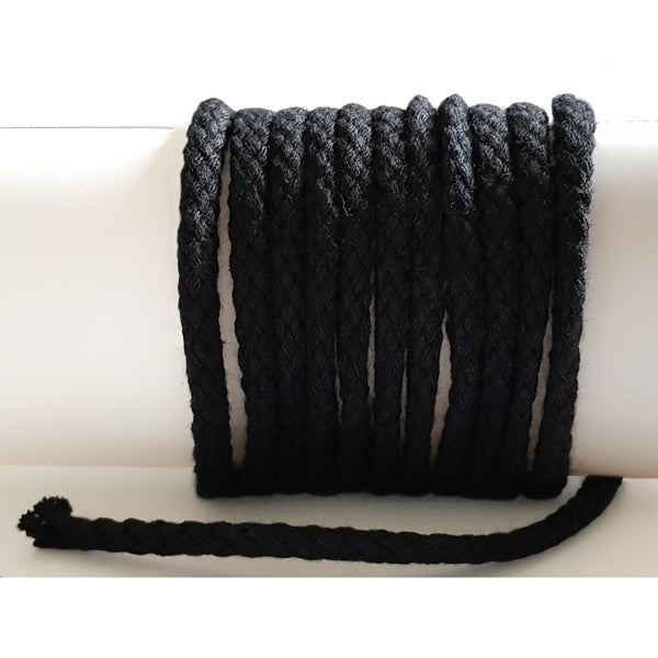 5mm Cotton Rounded Cord