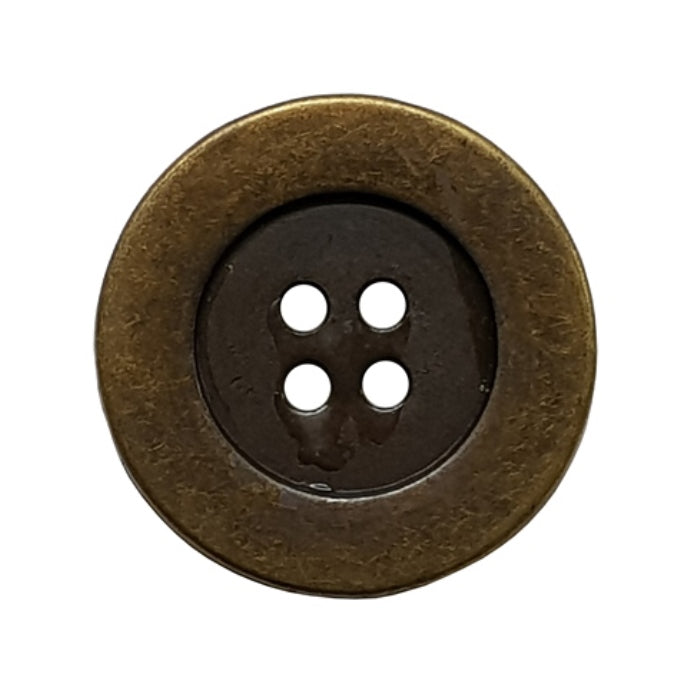 4694 4 Hole Zamak Button