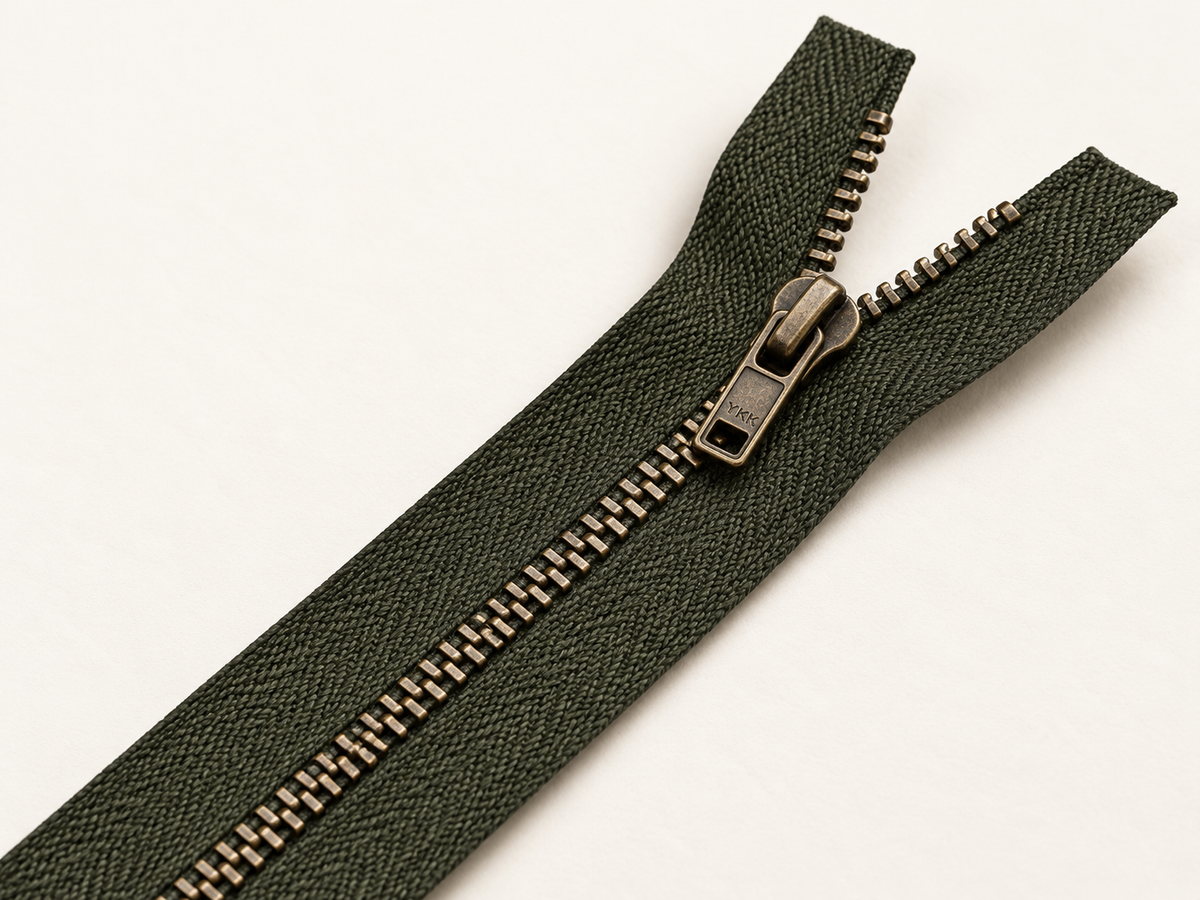 YKK No.3 Antique Brass