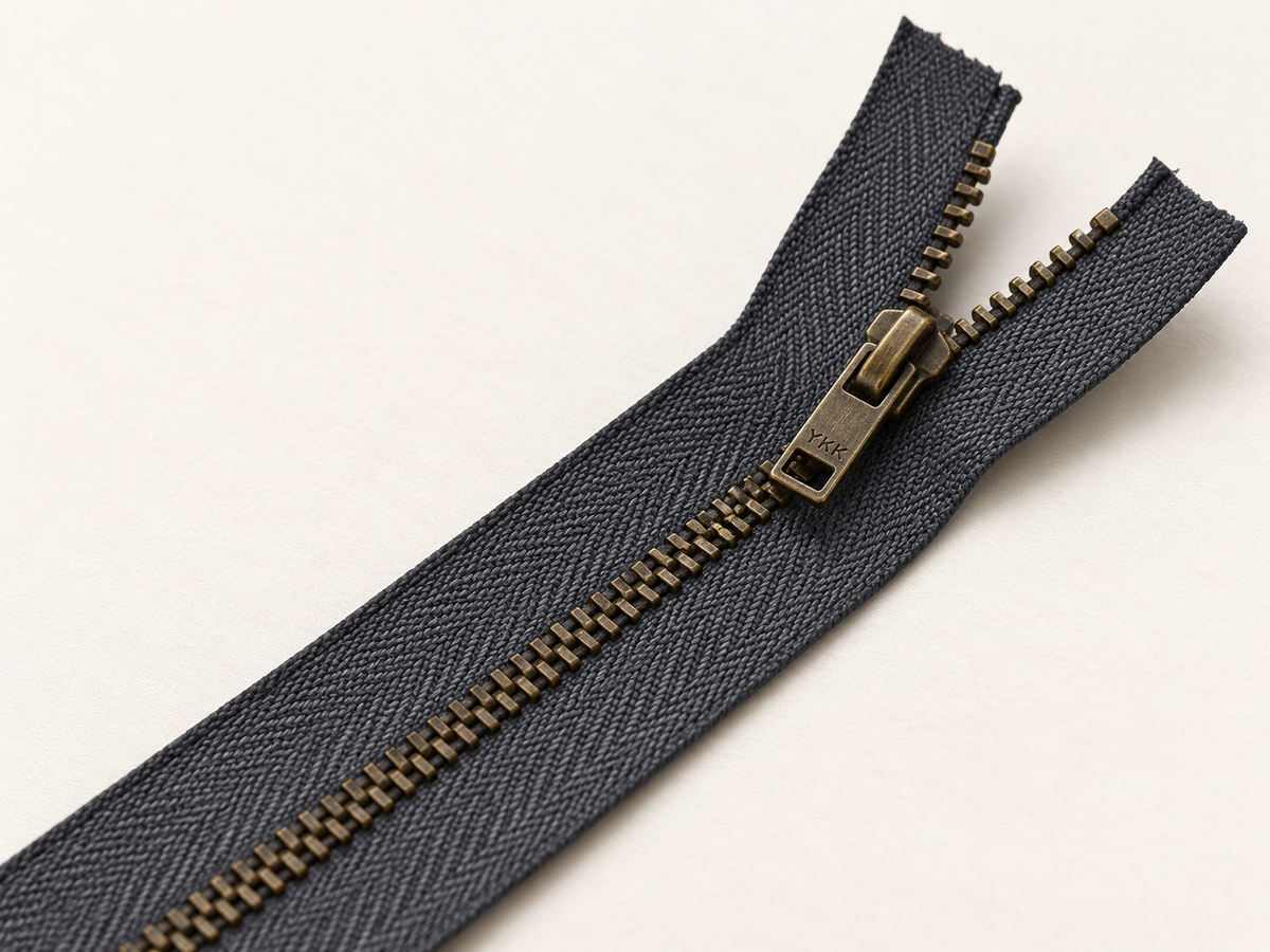 YKK No.3 Antique Brass