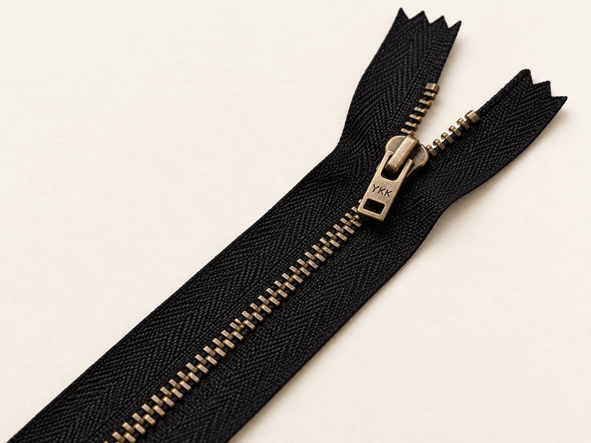 YKK No.3 Antique Brass