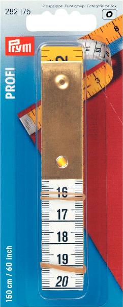 Profi 150cm/60inch Prym Tape Measure with metal plate