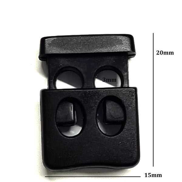 20mm Square Plastic Adjuster
