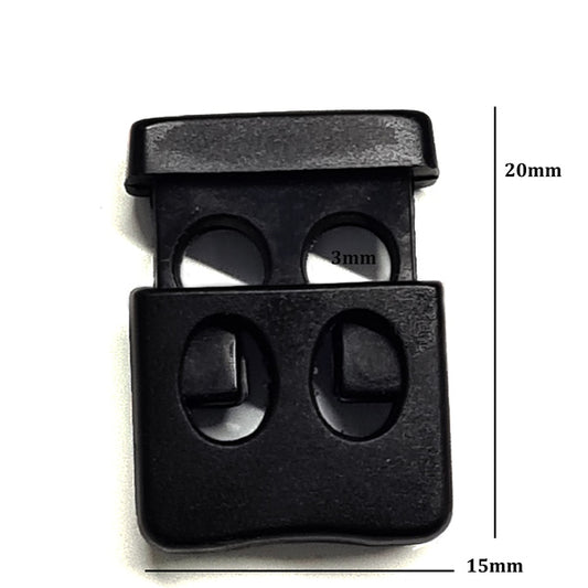 20mm Square Plastic Adjuster