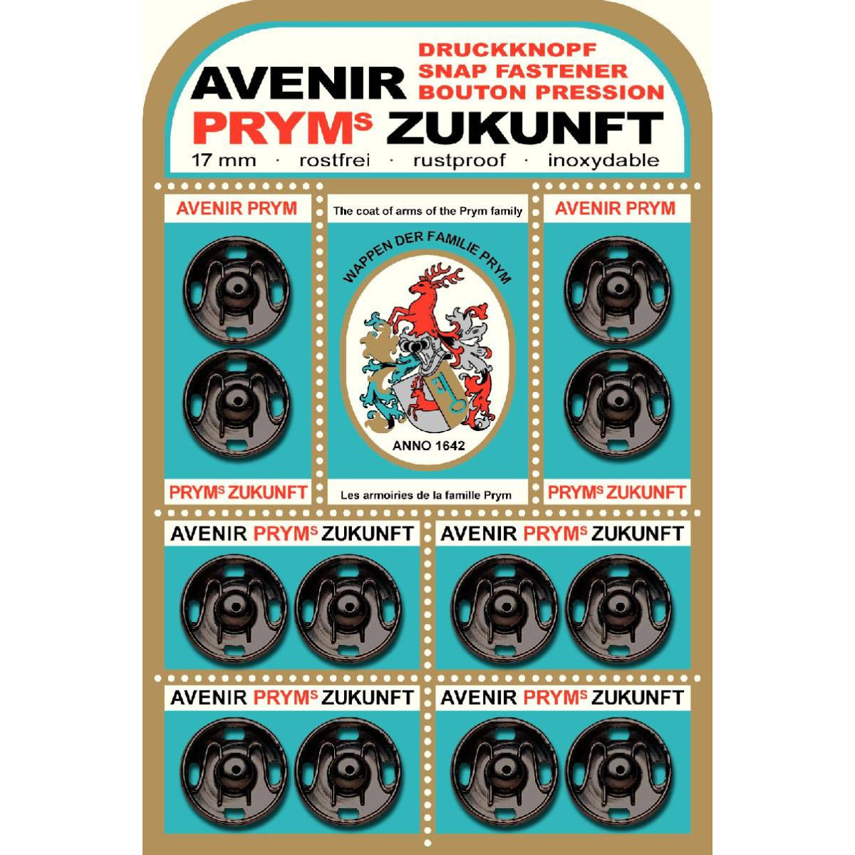 Prym 17mm Zukunft Snap Fasteners