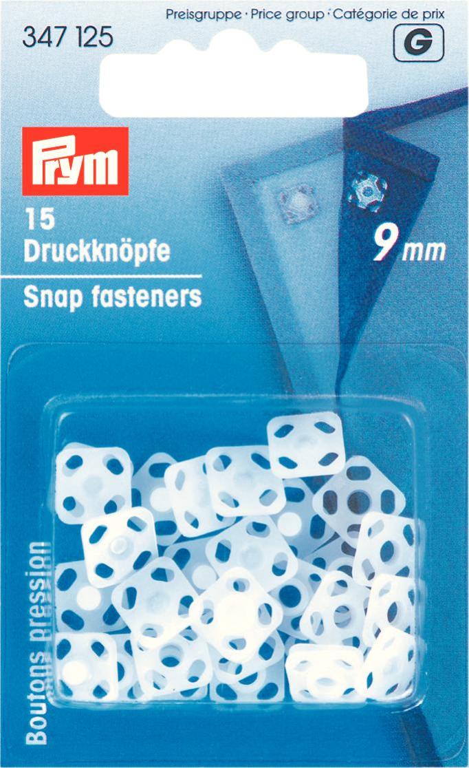 Prym 9mm Plastic Snaps